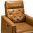 Gumesindo 31.50" Wide Genuine Leather Power Recliner-531428166