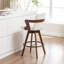 Tabouret de bar pivotant Jarissa-1378145392