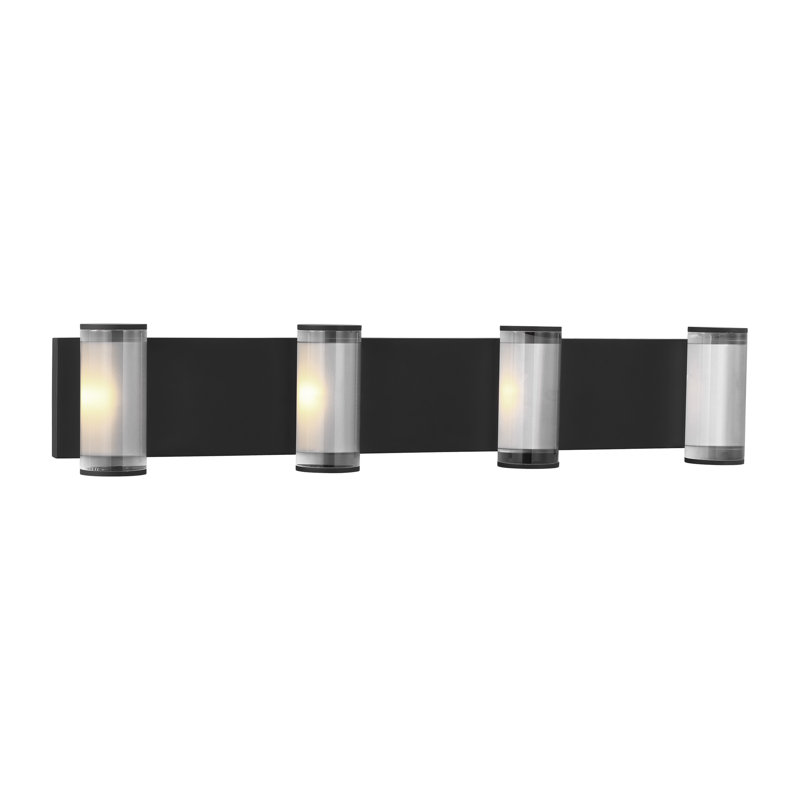 Esfera 4 - Light LED Bath Bar, Nightshade Black