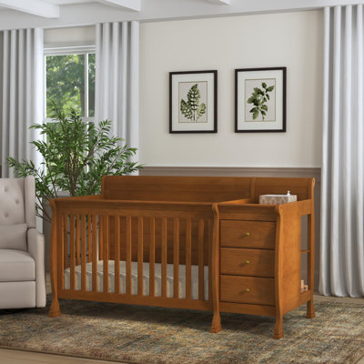 Kalani 4-In-1 Convertible Crib and Changer