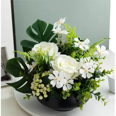 Simulated Green Plant Potted Plant, Office Desktop, Living Room, Dining Table Decoration Ornaments