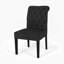 Ensemble de 2 chaises roulantes Broxton touffeté à manger KD MP2-1679558512-1679558519