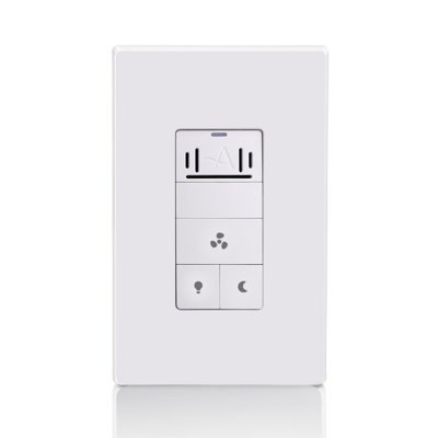 Capteur d'humidité et interrupteur pour ventilateur de salle de bain, ventilateur, lumière DEL, veilleuse, contrôle de l'humidité de l'air, minuterie