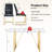 Minday Double Pedestal Dining Set-1883297436-1883297435-1883297434
