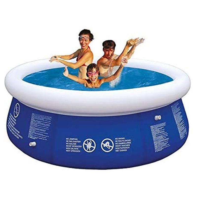 Aisleyne Plastic Round Inflatable Pool H x W x L, 63.00" x 240.00"