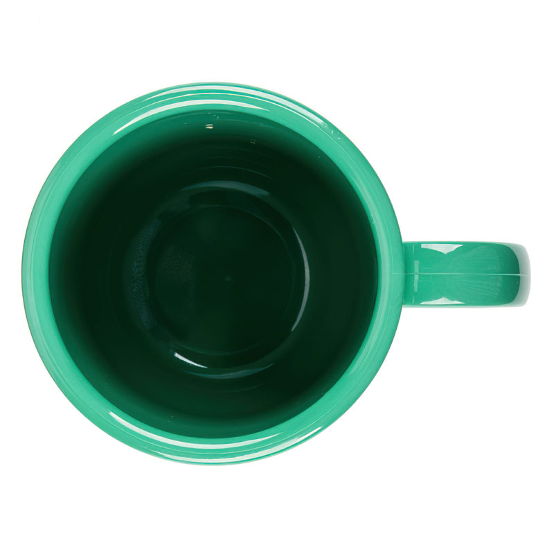 Grande tasse en plastique GET sans BPA à poignée facile, 8 onces (ensemble de 12), Vert