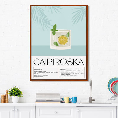 «Lime Caipiroska», impression d'art mural