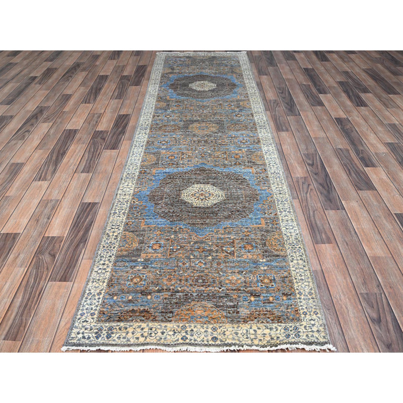 Tapis unique gris 2 pi 9 po x 9 pi 10 po Troiano