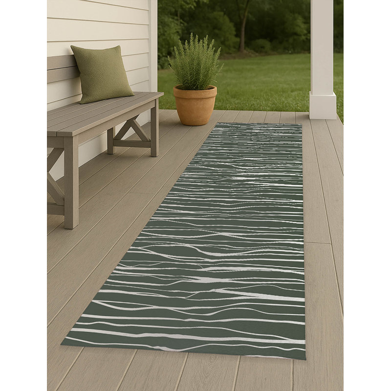 Legions Non-Slip Outdoor Rug, Runner 2'6" x 8'