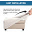 Couvre-pieds extensibles en jacquard à carreaux lavables à la machine et lavables à la machine avec protège-repose-pieds élastique-470617140-470617103