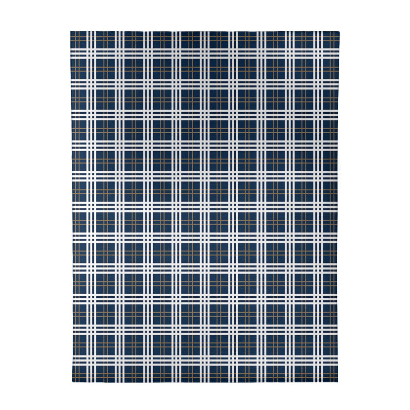 Plaid Indoor Rug, Rectangle 8' x 10'