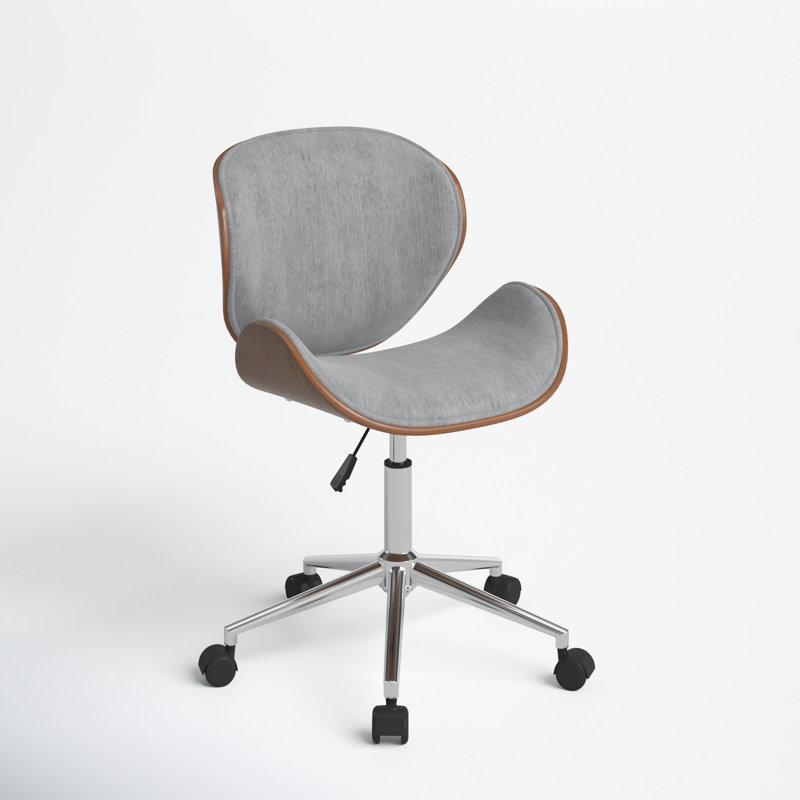 Sigler Adjustable Height Swivel Task Chair , Gray
