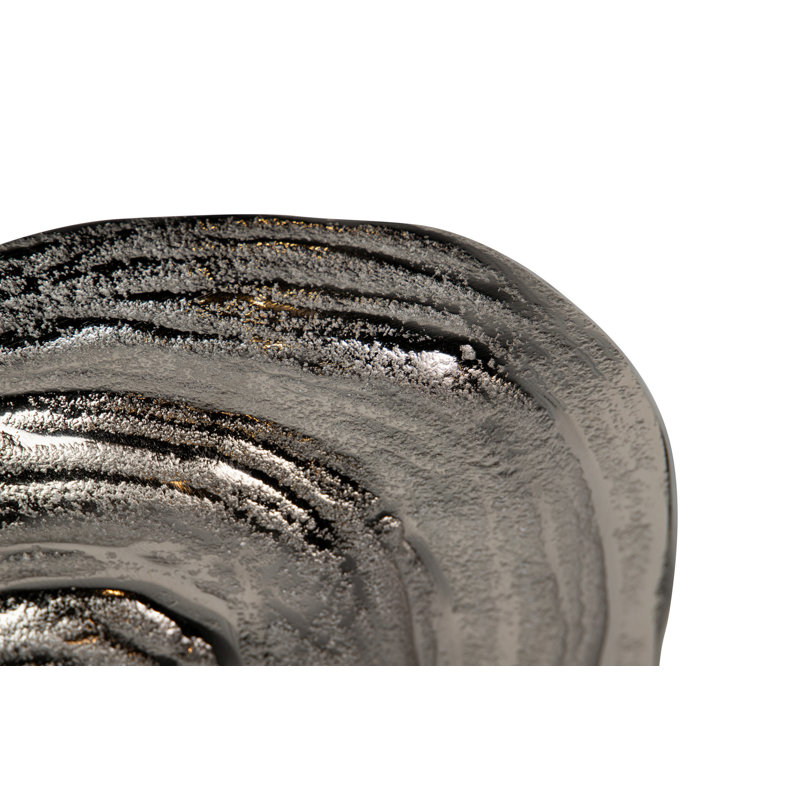 Aluminum Tray, Silver, 4cm H x 37cm W x 20cm D