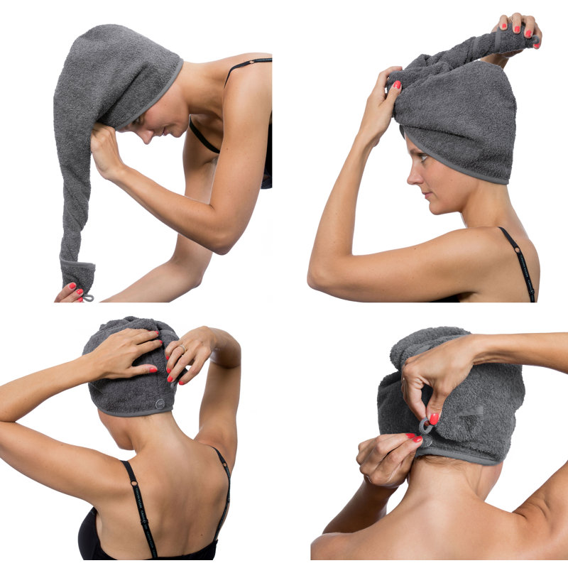 Lightweight Hand Towel, Grey