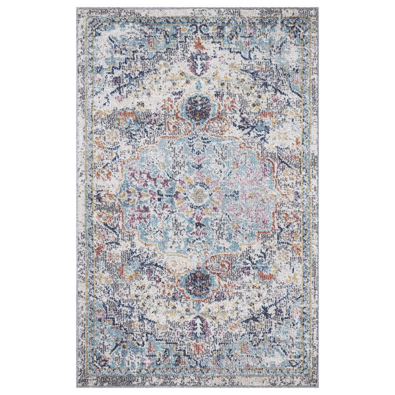 Emmaleah Moroccan Indoor Rug, Rectangle 2'7" x 4'1"