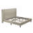 High Headboard Upholstered Bed, King Size Bed Frame