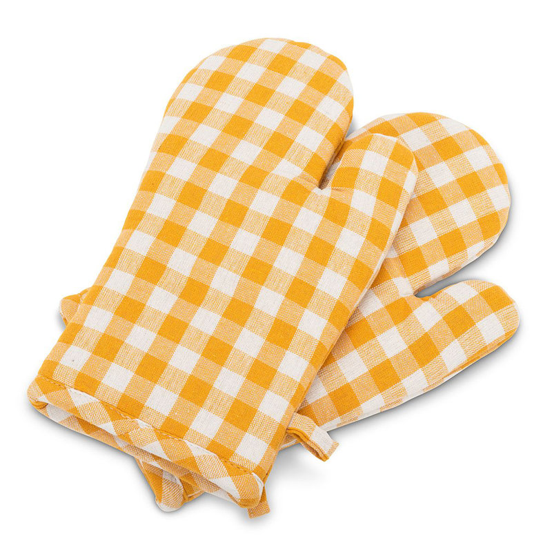 Gants de cuisine en guingan