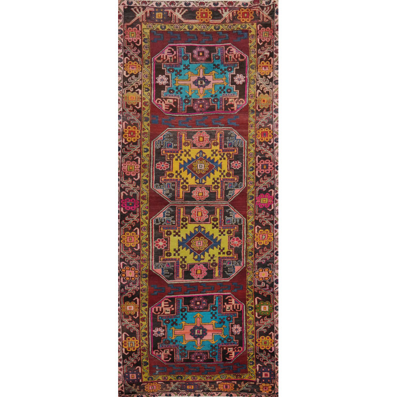 Tapis de couloir traditionnel éléphant