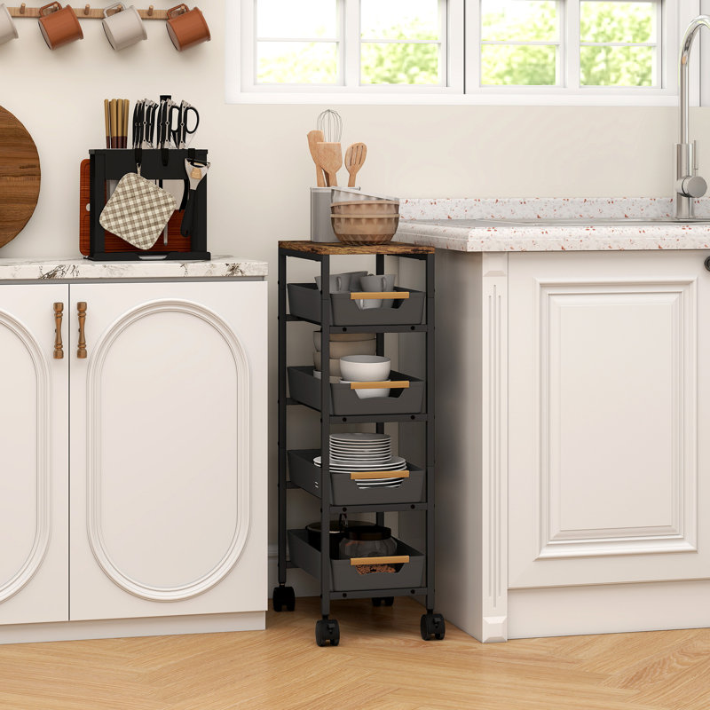 Kitchen Cart, Black