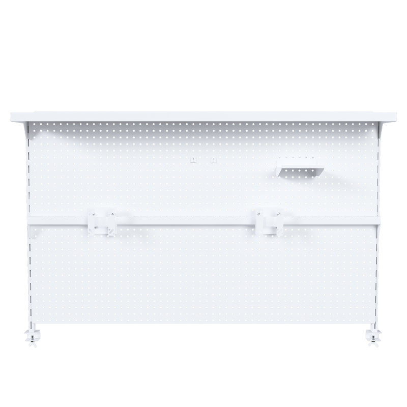 Support de rangement en métal à panneau suspendu, H 35,2 po x l 59,06 po x P 10,12 po