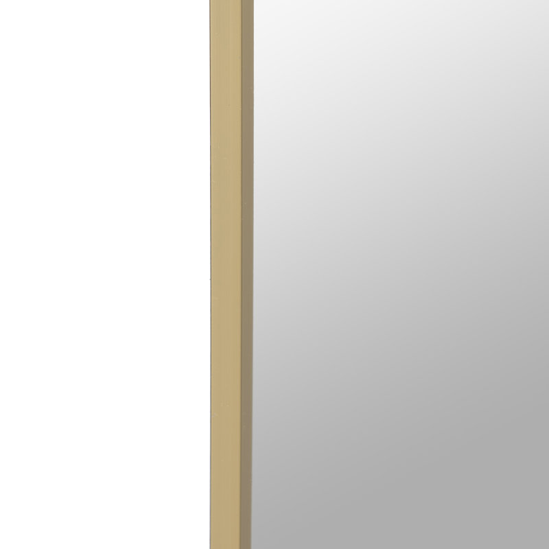 Silverts Aluminium Rectangle Mirror, Golden