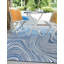Tapis bleu marine Gab Gabab-1946582809