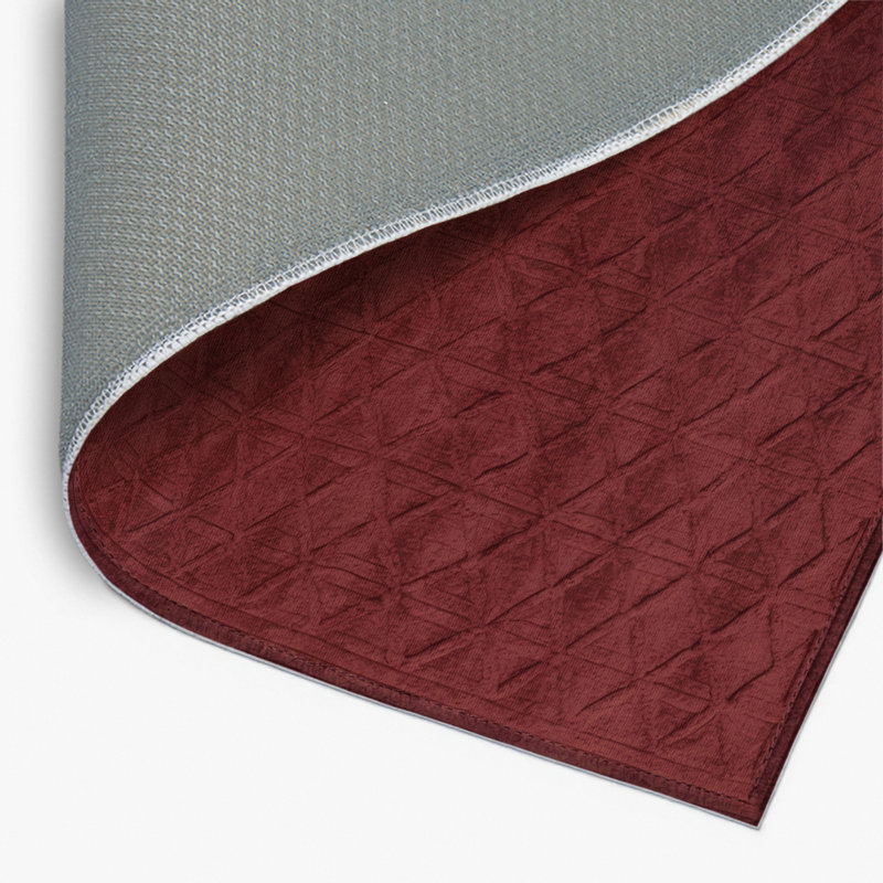 Tapis rouge intérieur et extérieur Trellis, Rectangulaire 8 pi x 10 pi