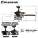 Melora 52'' Ceiling Fan with Light Kit