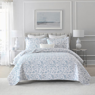DUOHONG 100% Cotton  Quilted Quilt Set