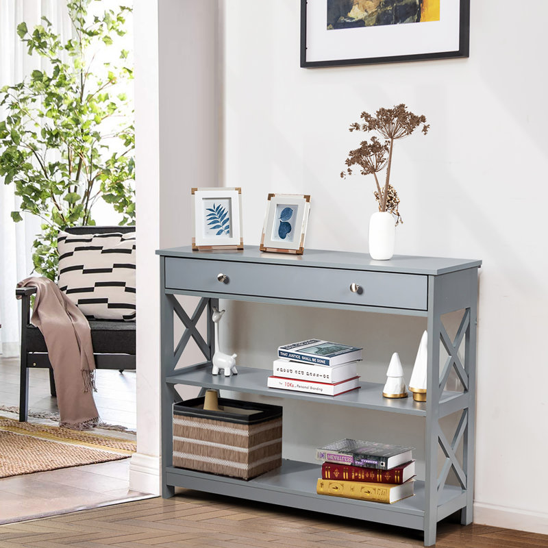 Friedrich 39'' Console Table, Gray