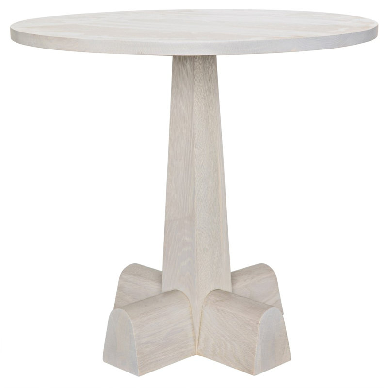 Camellia Solid Wood End Table