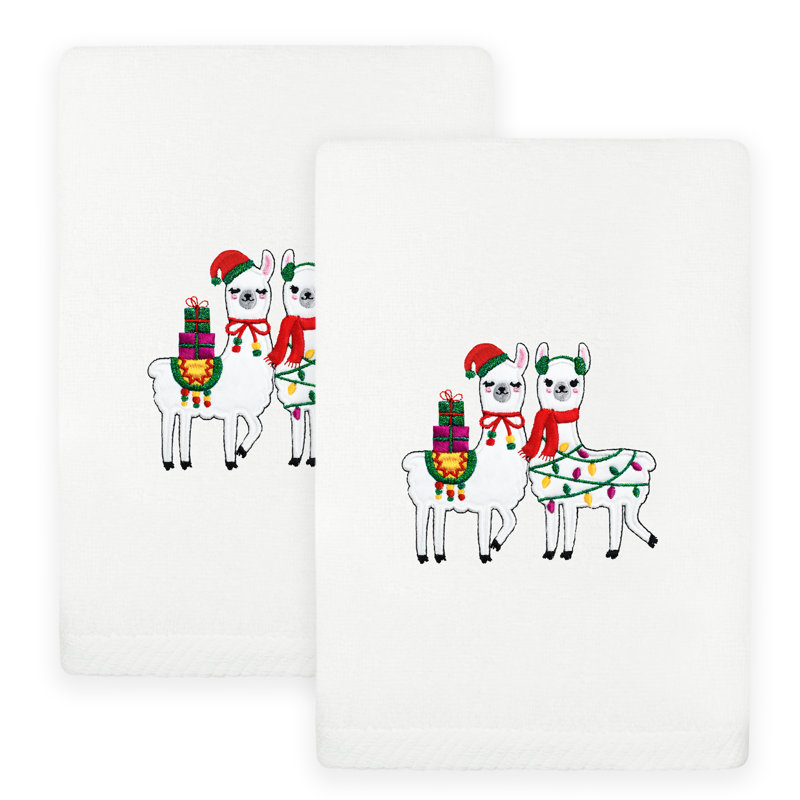 Midweight Hand Towel, White