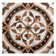 Istanelle Marmara Brown 8-in. Encaustic Patterned Matte Porcelain Wall & Floor Tile