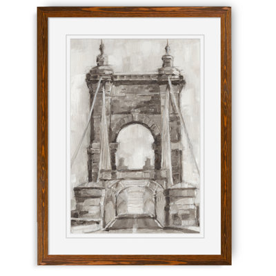 « bridge crossing ii » par paul cezanne-photo-cadre, reproduction d’art