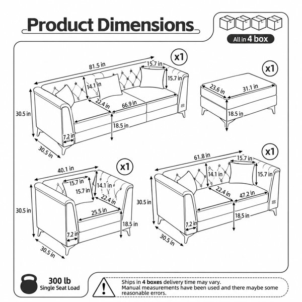 Dimensions du produit
