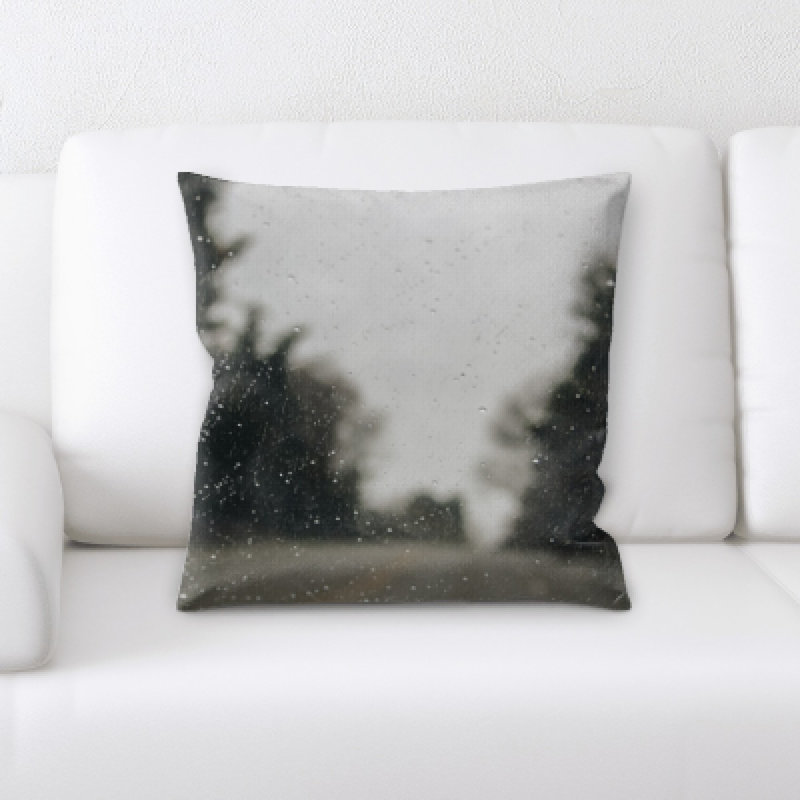 Microsuede Throw Pillow