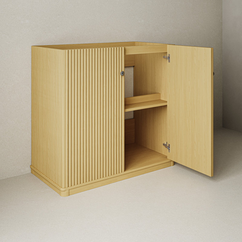 Lafayette 36" Natural Oak Freestanding Bathroom Vanity Cabinet