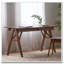 Bureau en bois avec tiroirs