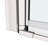 1/4" Tempered Glass Universal Pivot Shower Door - 1 3/8" Adjustment, Polished , #304 Stainless Steel Handle, Wall Channel, Easy Installation, Smooth System, Leakage, 28-29 Coverage With Adjustable,