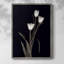 Tulip Pose I Framed Print - Solid Wood 48154-1990261836