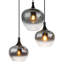44.1 6 - Light Matte Black Pendant-100887958