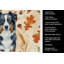 Black Australian Shepherd Heirloom Fall Kitchen Towel-2083471943