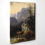 Friedrich Gauermann - Wrapped Canvas-19061969