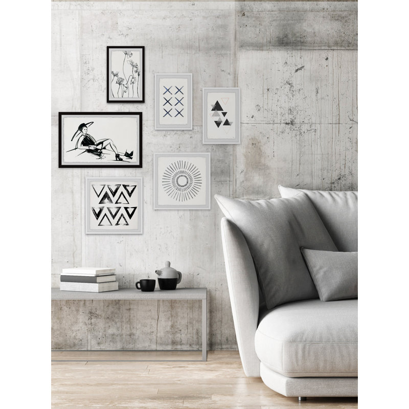 «Shapes in Life» Hexaptych