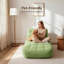 Canapé-lit convertible 35 po Bonless, fauteuil d'appoint en velours côtelé et canapé-lit en mousse haute densité pour petits espaces-1097214625