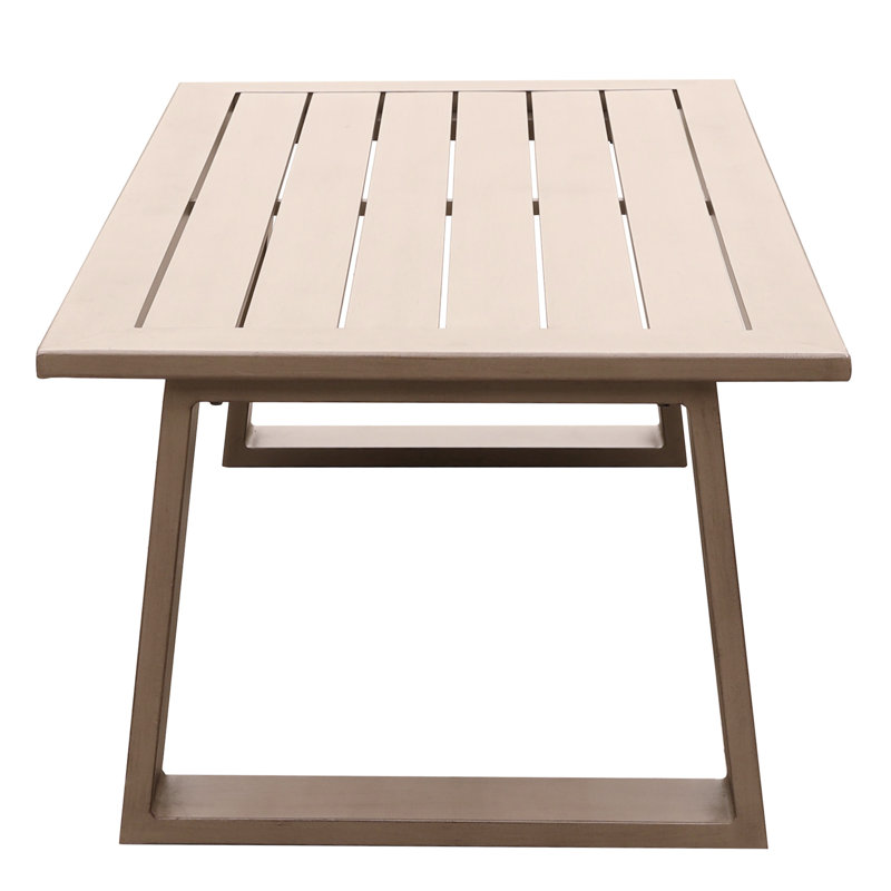 Table basse (inclure seulement la table), Brun