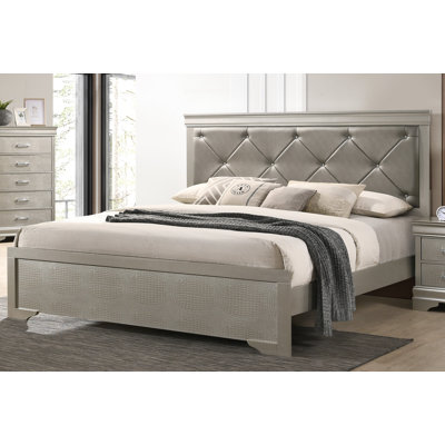 Weybridge Upholstered Faux Leather Standard Bed