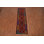 Red Geometric Wool Traditional Runner Rug 3x11
