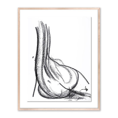 Nude 2 Print by Johan Gert Manschot