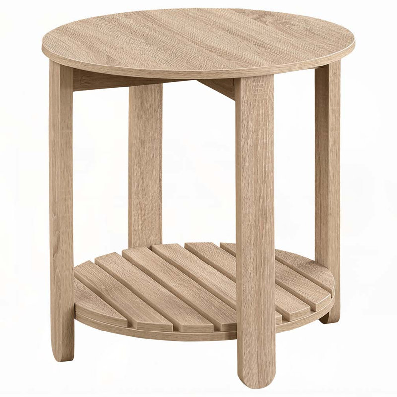 Table de bout en bois d'ingénierie Altos